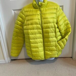 Vibrant Green Puffer Jacket